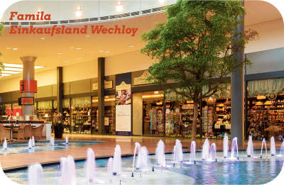 Famila Einkaufsland Wechloy winkelcentrum in Oldenburg aan de rand van de stad